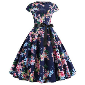 Vintage Floral Dresses - blitz-styles