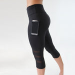Calf-length Capri Sport leggings Bottom Item Type:Full LengthSport Type:YogaClosure Type:Elastic WaistMaterial:Polyester,Spandex+Polyester                           Black,S,Black,M,Black,L,Black,XL 17.99 USD
