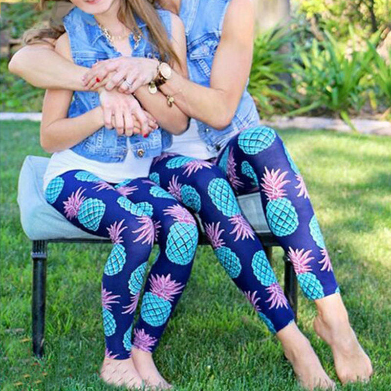 Mom And Daughter Matching Outfits Pants Family Look - blitz-styles