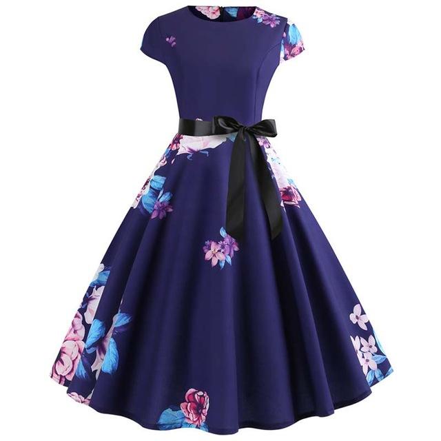 Vintage Floral Dresses - blitz-styles