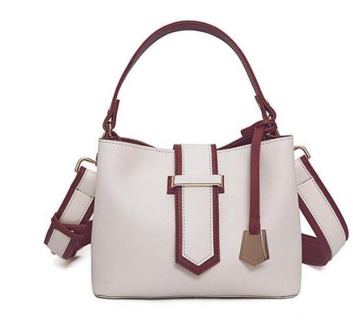 The Mademoiselle Patchwork Hit Color Synthetic Leather - blitz-styles