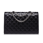 High Quality Fashion Chain Strap Cowhide Leather Bag - blitz-styles