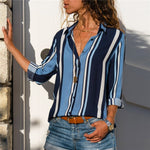 New Fashion Chiffon Long Sleeve Shirt - blitz-styles