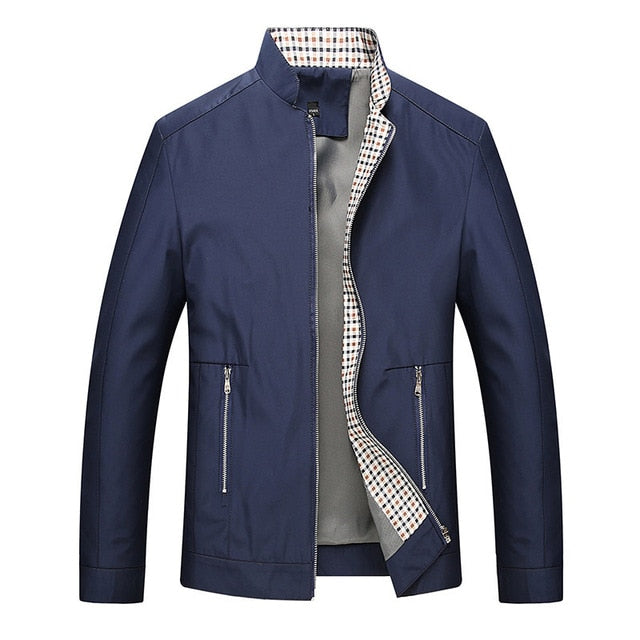 Leisure business men jacket zipper coat
