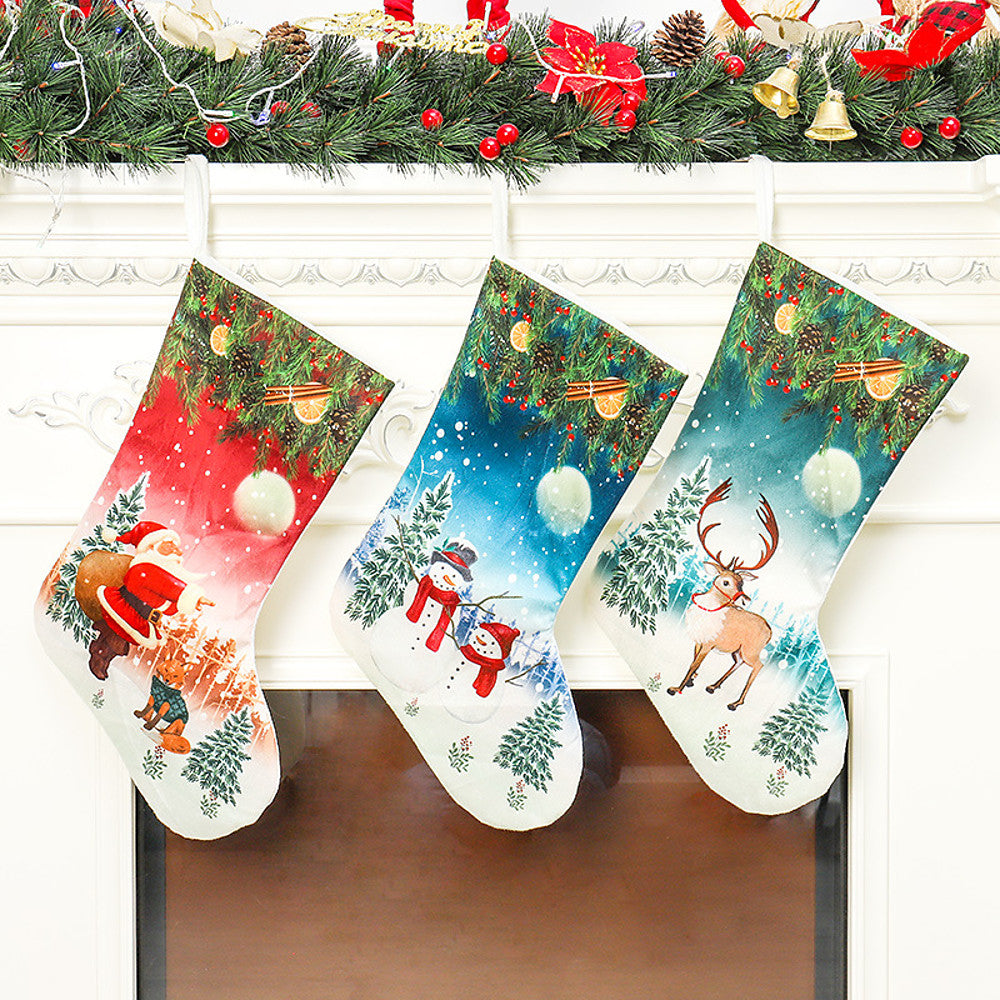 Christmas Socks Tree Decor