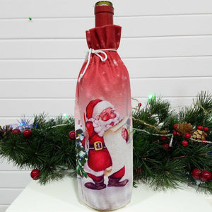 Creative Christmas Wine Bottle Gift Bag