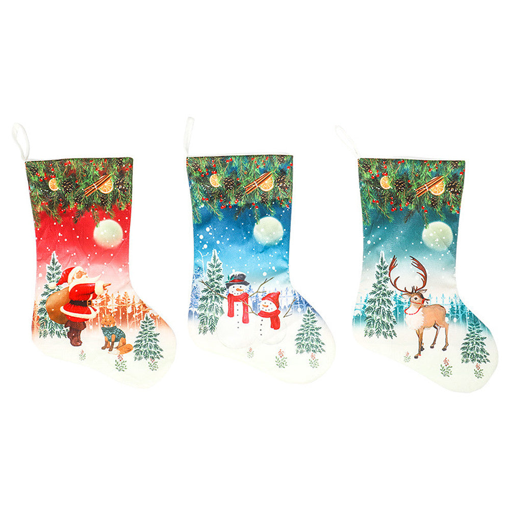 Christmas Socks Tree Decor