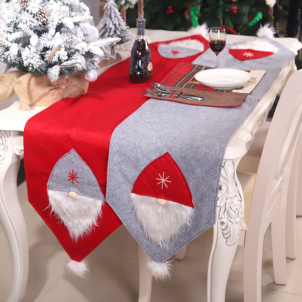 Christmas Tablecloth Party Home Decor