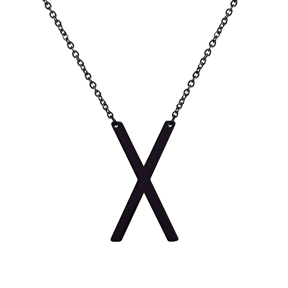 Alphabet Shape Fashion Necklace