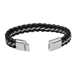 Unisex Magnetic Simple Style Fashion Leather Bracelet