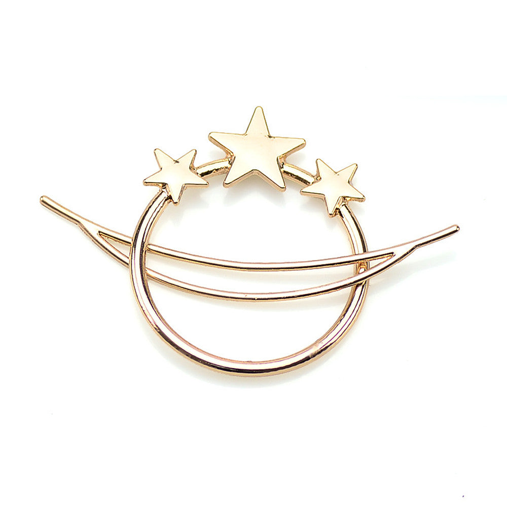 Fashion Alloy Solid Colored Hairpin