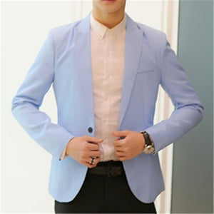 Business Casual Solid Colored Style Blazer