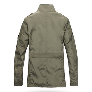 Military Solid Style Jacket
