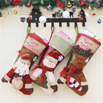 Christmas Stockings Santa Party Decoration
