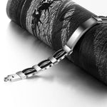 Men's Vintage Casual Link Stainless Steel Bracelet