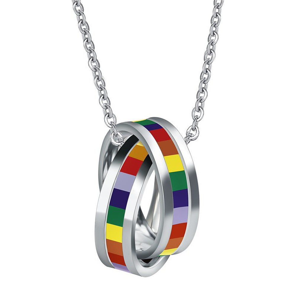 Stylish Rainbow Carnival Necklace